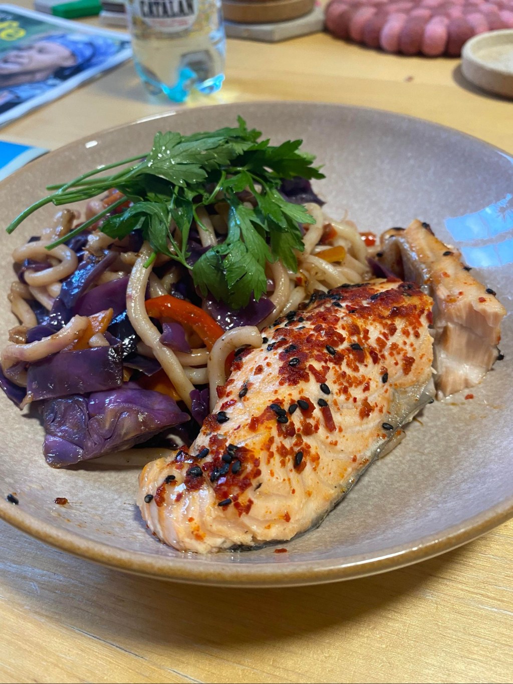 F1 Food Challenge – Maple Salmon